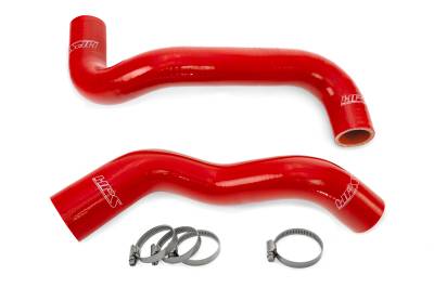 HPS Performance - HPS 57-1276R-Red Radiator Hose Kit Red for 09-13 Chevy Corvette LS3 C6 6.2L V8