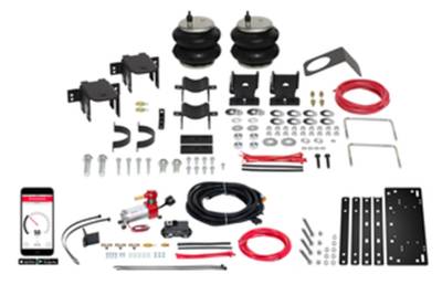 Firestone Ride-Rite - Firestone Ride-Rite 2864 Rear All-In-One Wireless Kit for 99-10 Ford F250/F350
