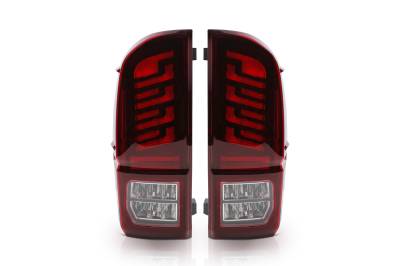 Attica 4x4 - Attica 4x4 CTATT-0765-BR-SQ Rogue LED Taillight w/Sequential for 16-23 Tacoma