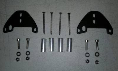 Quake LED - Quake LED QBJ910 Sport Fog Brackets Pair for Jeep JL