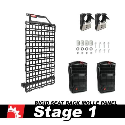 BuiltRight Industries - BuiltRight Industries 111021 Seat Back Tech Plate Stage-1 Kit