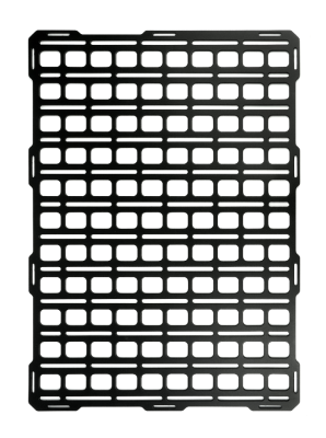 BuiltRight Industries - BuiltRight Industries 201014 Tech Plate Panel 16.0x23.5 Steel Black