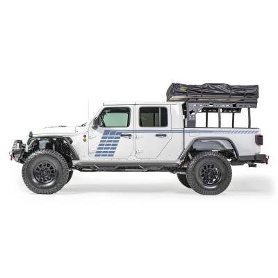 Smittybilt - Smittybilt J1980T Step Nerf Bar for 20-26 Jeep Gladiator JT