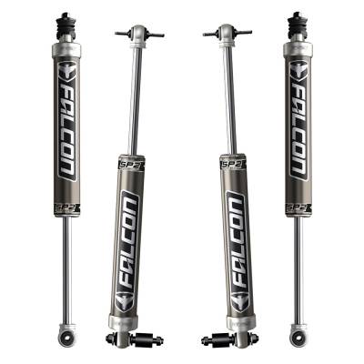Falcon Shocks - Falcon Shocks 02-02-21-400-406 Shock Absorber Set for 07-18 Jeep Wrangler JK