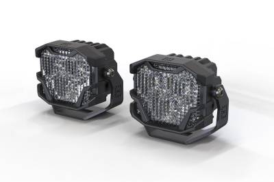 Morimoto - Morimoto BAF127.2 4Banger 2.0 NCS LED Pods Flood/White/Set