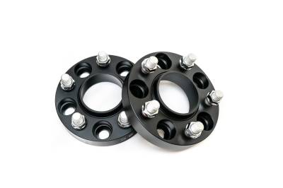 ISC Suspension - ISC Suspension ISC-WSMT25B Wheel Spacer 5x114.3 25mm Thick Pair 15+ Mustang