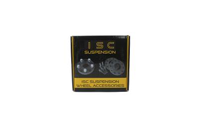 ISC Suspension - ISC ISC-WS5X10025B Black Wheel Spacer 5x100 25mm Thick Pair for Subaru
