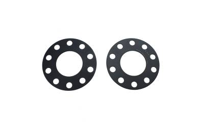 ISC Suspension - ISC Suspension ISC-WSBMW03B Black Wheel Spacer 5x120 72.5 Hub 3mm Thick Pair