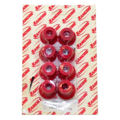 Rancho - Rancho RS972 F&R DuraCrush Suspension Bushing Kit for 76-86 Jeep CJ5 & CJ7