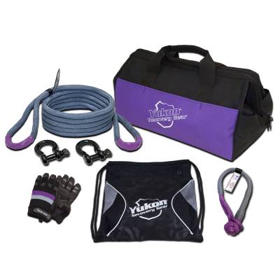 Yukon Gear and Axle - Yukon Gear YRGKIT-2 3/4? Recovery Gear w/20" Long Kinetic Rope Shackles & More
