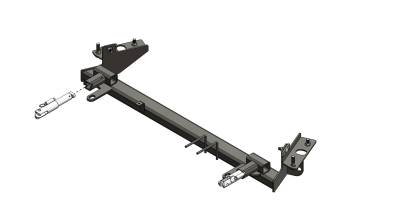 Blue Ox - Blue Ox BX2422 Tow Bar Base Plate for 2025 Dodge RAM 1500