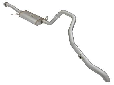 aFe Power - aFe 49-46118 Mach Force Xp 2.5" Hi-Tuck Exhaust System for 01-18 Patrol Y61 4DR