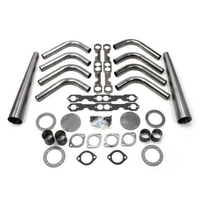 Patriot Exhaust - Patriot Exhaust H8001 Exhaust Header Weld-Up Kit for SBC