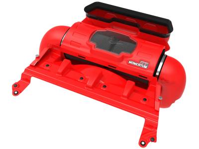 aFe Power - aFe 50-70075KR Cold Air Intake Raising Hell Red w/Blk Filter for 21-24 RAM 6.2L