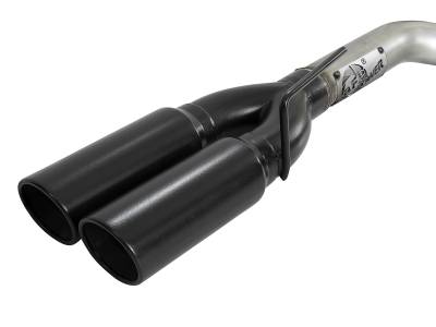 aFe Power - aFe 49-34146-B 3" DPF-Back Exhaust System w/Blk Tip for 23-26 Silv/Sra 1500 3.0L