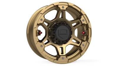 TeraFlex - TeraFlex 1058289 Nomad 17x8.5 Off-Road Bronze Satin 8x6.5 Bolt Pattern