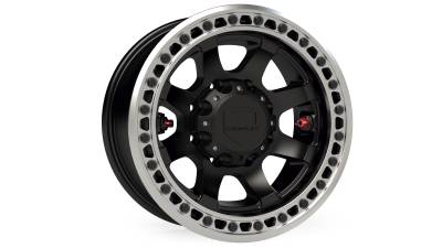 TeraFlex - TeraFlex 1059086 Olympus Beadlock Wheel 17x9 8x6.5 -25mm Metallic Black/Machined
