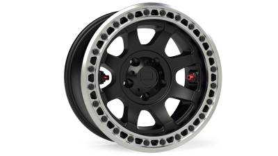 TeraFlex - TeraFlex 1059059 Olympus Beadlock Wheel 17x9 5x5 -12mm Metallic Black/Machined