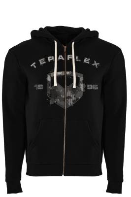 TeraFlex - TeraFlex 5330212 Icon Zip-Up Hoodie Small Black