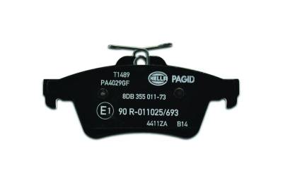 HELLA Brakes - HELLA Pagid 355011731 Disc Brake Pad Set