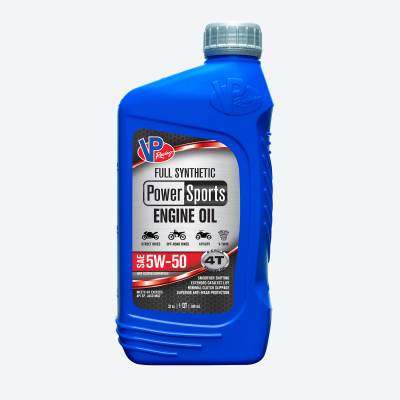 VP Racing Fuels - VP Racing Fuels 2939 VP Powersports 4T Full Synthetic SAE 5W-50 Quart
