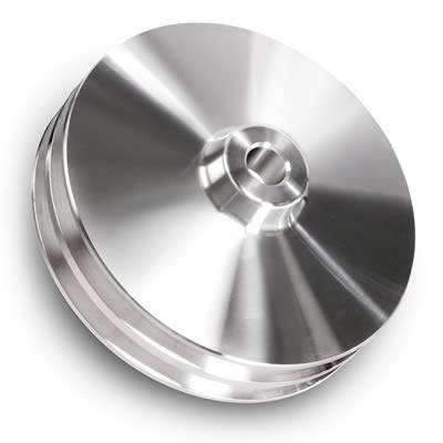 March Performance - March Performance 521 Power Steering Pulley Saginaw 2V Keyway Chevy LWP