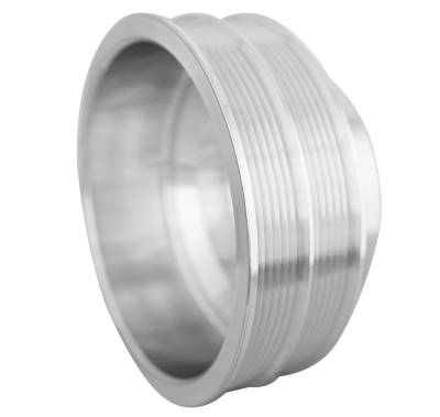 March Performance - March Performance 7331 High Flow Serpentine Crankshaft Pulley LW for BB Chevy
