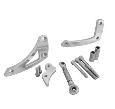 March Performance - March Performance 20315 Big Block Chevy Alternator Bracket Low Mount Driver SWP