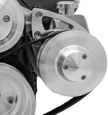 March Performance - March Performance 20160 Ultra Power Steering Bracket LWP Saginaw for SB Chevy