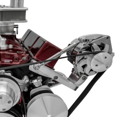 March Performance - March Performance 20131 Outward Alternator Bracket SWP Driver Small Block Chevy