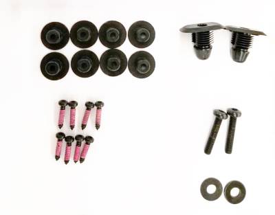 TrailFX - TrailFX PA01139 Bed Liner Hardware Kit for TrailFX Under Rail & Tailgate Liners