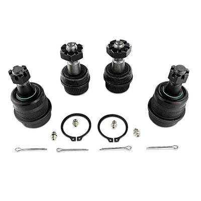 Apex Chassis - Apex Chassis KIT103 Heavy Duty Ball Joint Kit for 90-01 XJ/93-98 ZJ/87-06 TJ/YJ