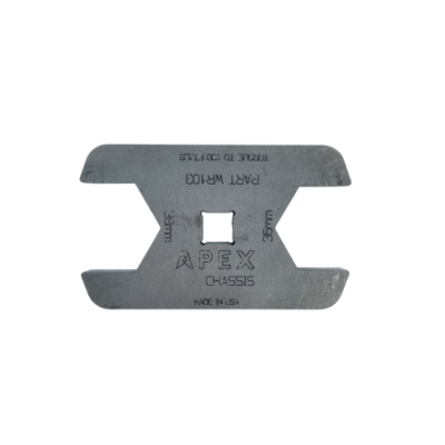 Apex Chassis - Apex Chassis KIT508 Track Bar Assembly 36-38MM Jam Nut Wrench for Jeep JK/JL/JT