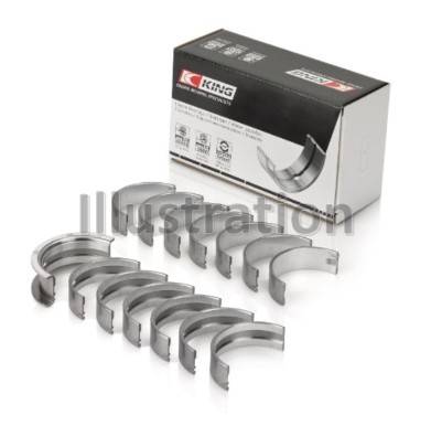 King Engine Bearings - King Engine Bearings MB7781SM0.5 Main Bearing Set for BMW N57 D30 N57N N57S