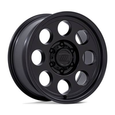 Pro Comp Wheels - Pro Comp Wheels PA201 HERITAGE 16x8 6x5.5 0mm Matte Black PA201MX16806800