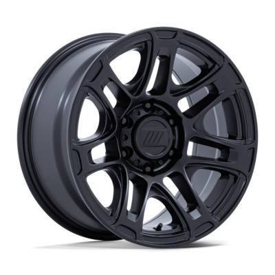 Pro Comp Wheels - Pro Comp Wheels PA204 ROUGHNECK 17x8 5x4.5 20mm Matte Black PA204MX17801220
