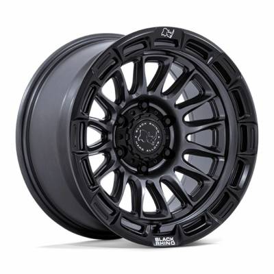 Black Rhino Hard Alloys - Black Rhino Wheels BR025 RIVAL 17x8.5 5x5.0 10mm Matte Black BR025MB17855010