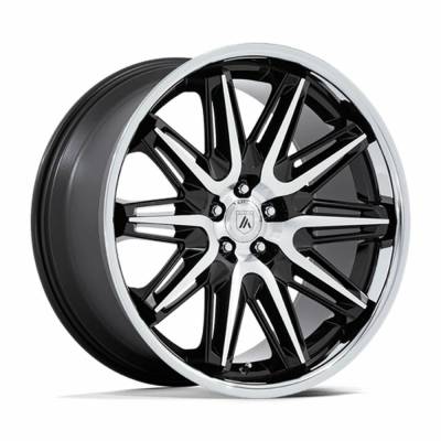 Asanti - Asanti Wheels AB047 IMPERATOR 20x10.5 5x112 38mm Black/Machined AB047BS20055738