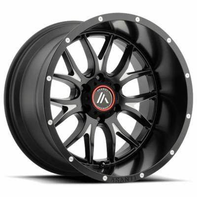Asanti - Asanti Wheels AB047 IMPERATOR 22x9 5x112 27mm Black/Machined AB047BS22905727