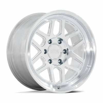 KMC - KMC Wheels KM446 MESA MONOBLOCK 18x9 6x5.5 -12mm Machined KM446DX18906812N