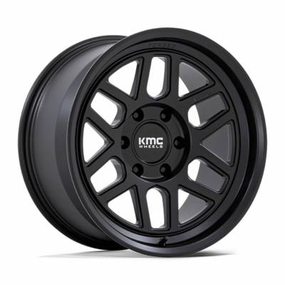KMC - KMC Wheels KM446 MESA FORGED MONOBLOCK 18x9 6x135 18mm Black KM446MX18906318