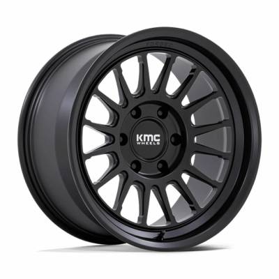 KMC - KMC Wheels KM447 IMPACT FORGED MONOBLOCK 18x9 6x135 0mm Black KM447MX18906300