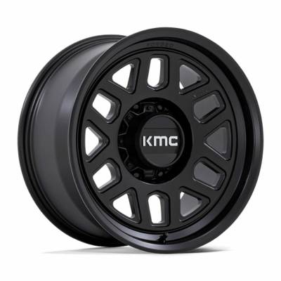 KMC - KMC Wheels KM451 MESA FORGED MONOBLOCK 18x9 8x170 -12mm Black KM451MX18908712N