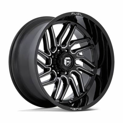 Fuel 1PC - Fuel Off Road D803 FLAME 20x12 5x5.5 -44mm Gloss Black/Milled D8032020B447
