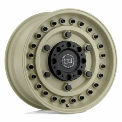 Black Rhino Hard Alloys - Black Rhino Wheels HIGHLAND 18x9.5 5x5.0 -12mm Matte Black 1895HLD-25127M71