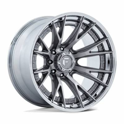 Fuel 1PC - Fuel Off Road FC402 CATALYST 20x10 8x170 -18mm Platinum/Chrome FC402AP20108718N
