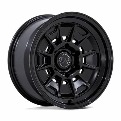 Black Rhino Hard Alloys - Black Rhino Wheels BR022 BAHARI 17x8.5 5x5.0 -10mm Matte Black BR022MX17855010N