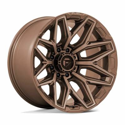 Fuel 1PC - Fuel Off Road FC854ZR20908701 FLUX 20x9 8x170 1mm Platinum Bronze