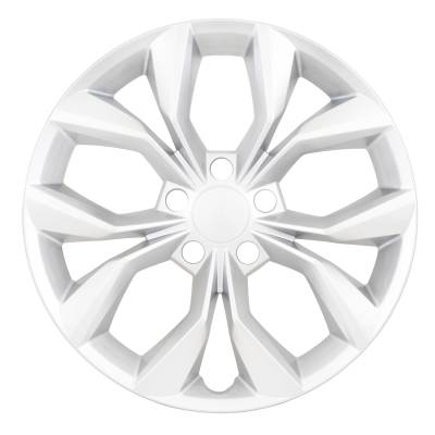 Coast To Coast - Coast To Coast 56217S Wheel Cover 17" 10 Spoke Silver ABS 4pc for OEM Wheel