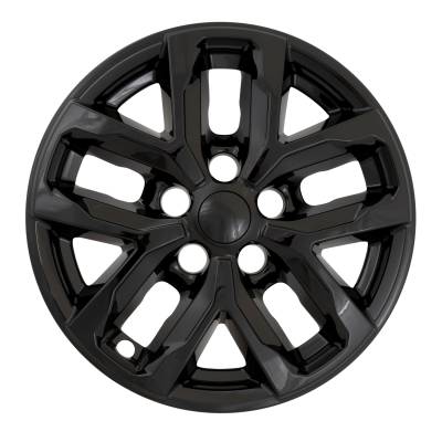 Coast To Coast - Coast To Coast IMP508BLK 17" 10-Spoke Gloss Black 4PC Wheel Covers